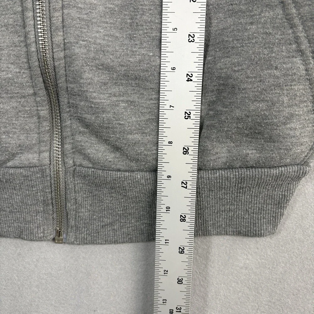 Forever 21 Gray Zip Up Hoodie Men’s Size XL